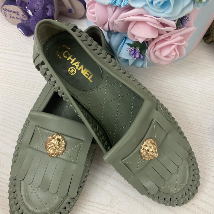 Туфли кожаные