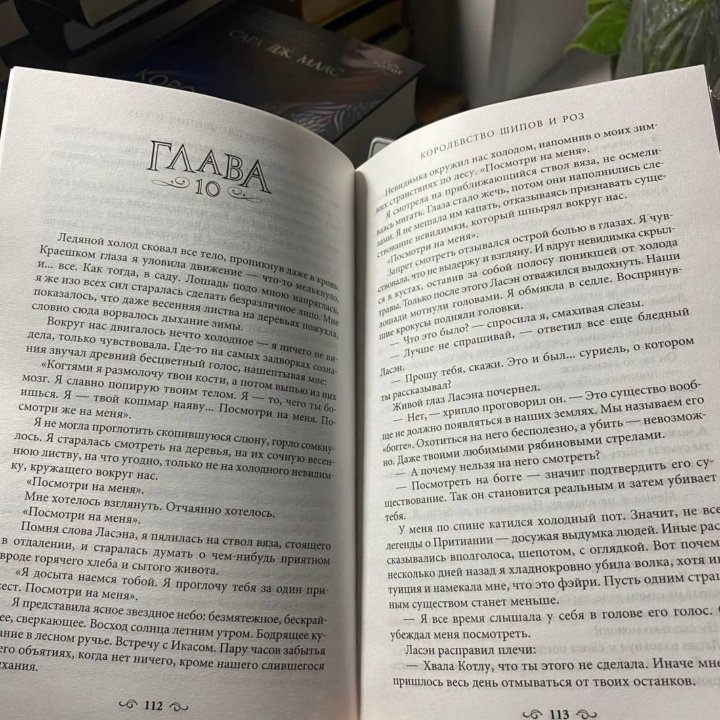 Серия книг Королевство шипов и роз Сара Дж. Маас