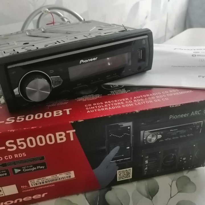 Магнитола pioneer DEN-S5000BT