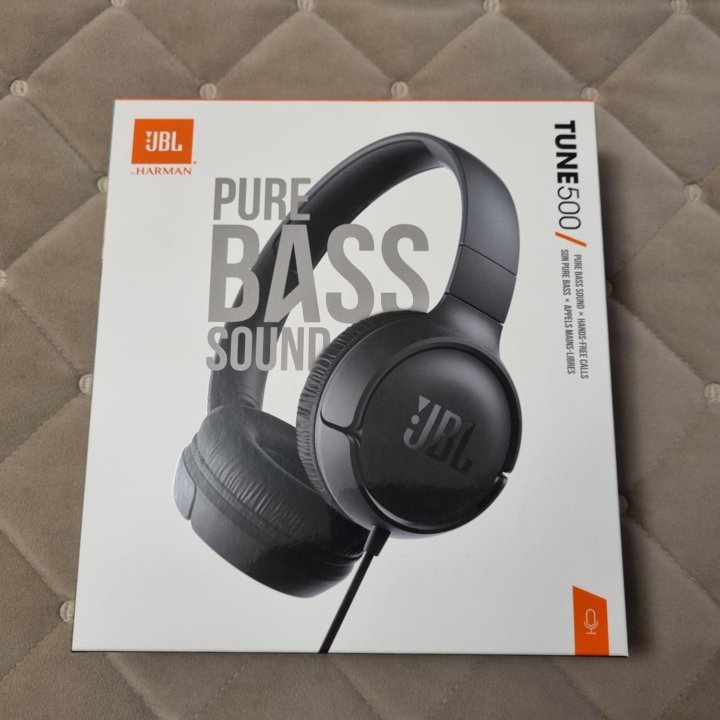 НАУШНИКИ JBL TUNE 500.НОВЫЕ.