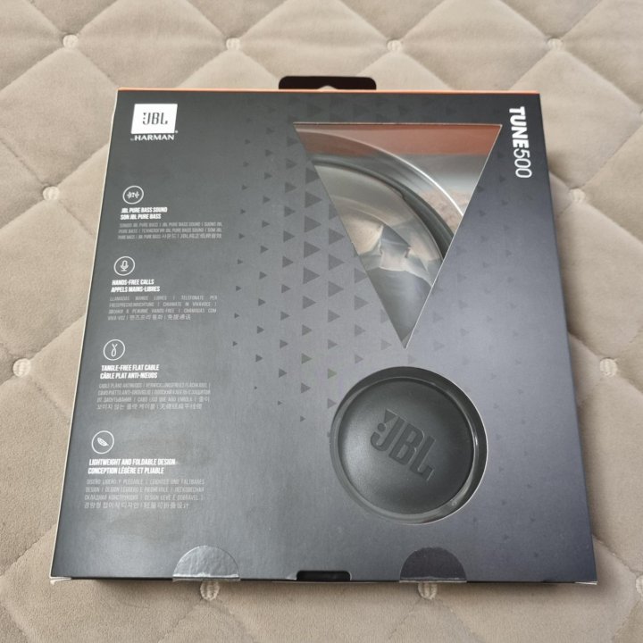 НАУШНИКИ JBL TUNE 500.НОВЫЕ.