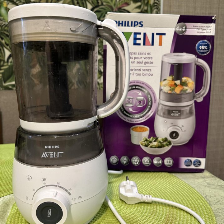 Блендер пароварка Philips Avent 4в1