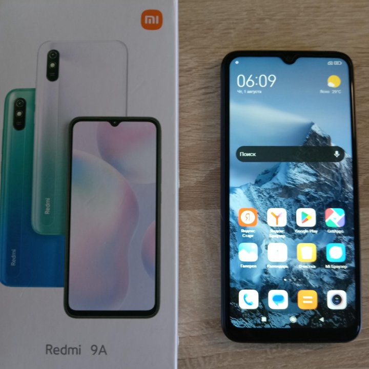 Смартфон xiaomi Redmi 9a.