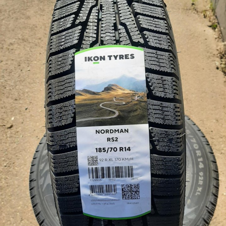 185/70 R14 92R Nokian Tyres Nordman RS2