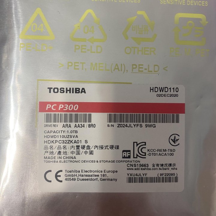 Hdd Toshiba 1 TB