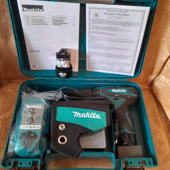 ОРИГИНАЛ Шуруповерт MAKITA DF330DWE