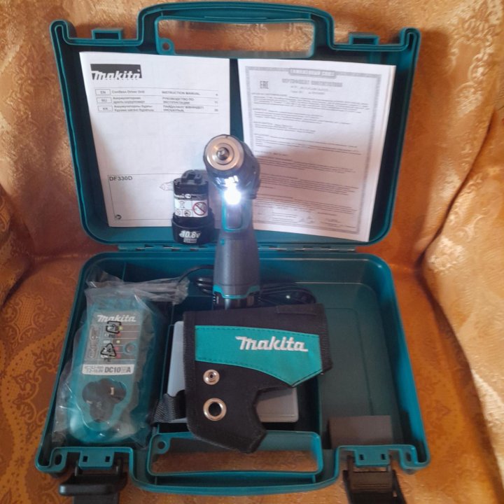 ОРИГИНАЛ Шуруповерт MAKITA DF330DWE