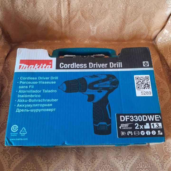 ОРИГИНАЛ Шуруповерт MAKITA DF330DWE