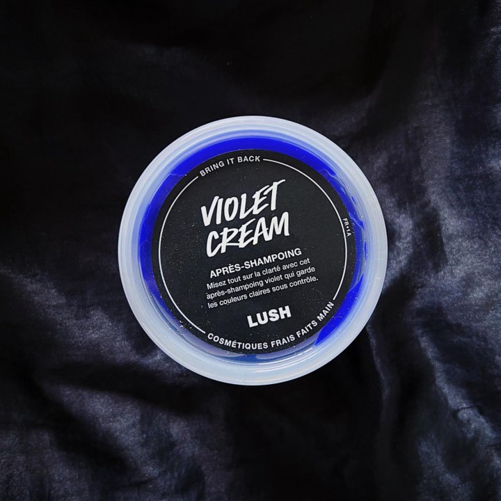 Lush Violet Cream синий кондиционер для волос