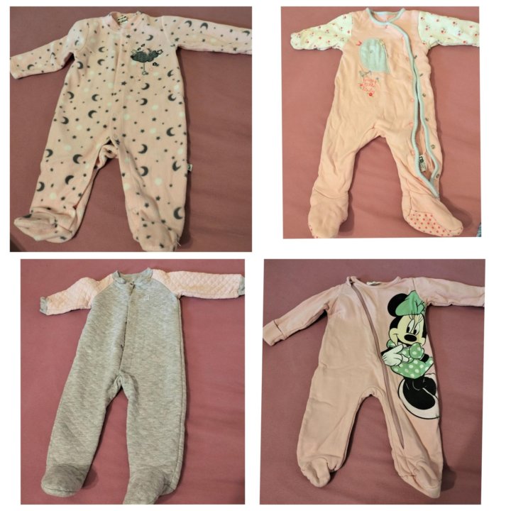 Одежда для девочки до года.