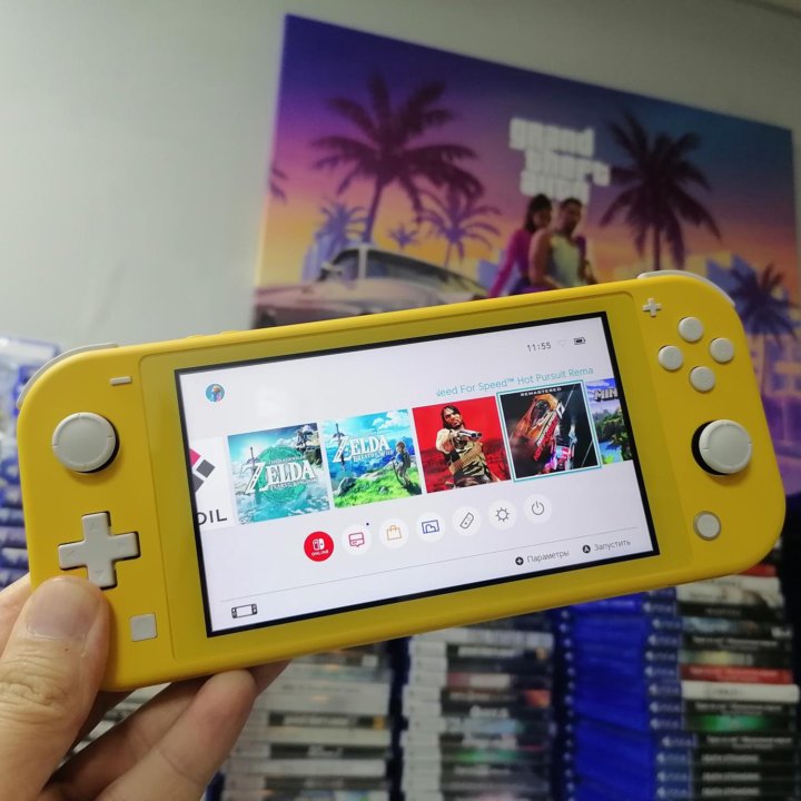 Nintendo Switch Lite 160gb +999игр