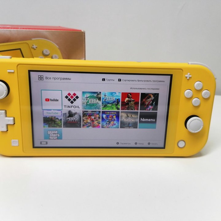 Nintendo Switch Lite 160gb +999игр