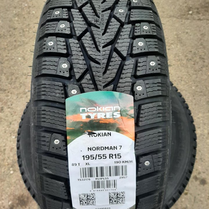 195/55 R15 89T Nokian Tyres Nordman 7