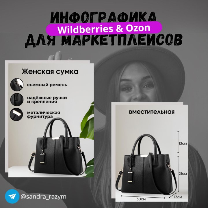 Инфографика для маркетплейсов ( wildberries, ozon)