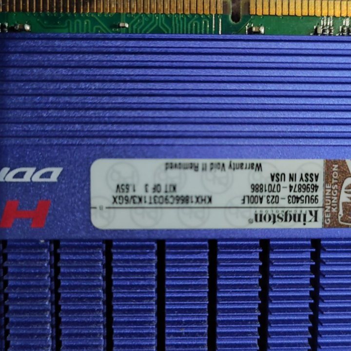 Память DDR-3, HYPEP, 6Гб,USA