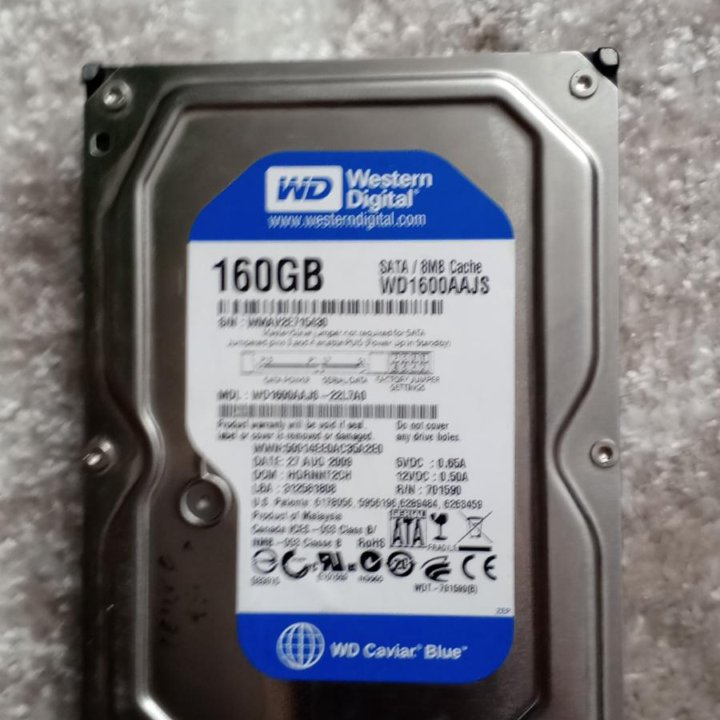 HDD 160 GB