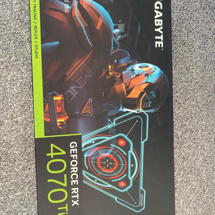 Видеокарта GIGABYTE 4070ti 12гб