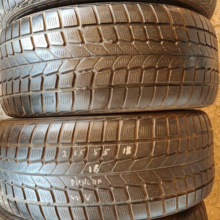 Шины всесезонные б-у Bridgestone 255-55R18 4-2-1шт