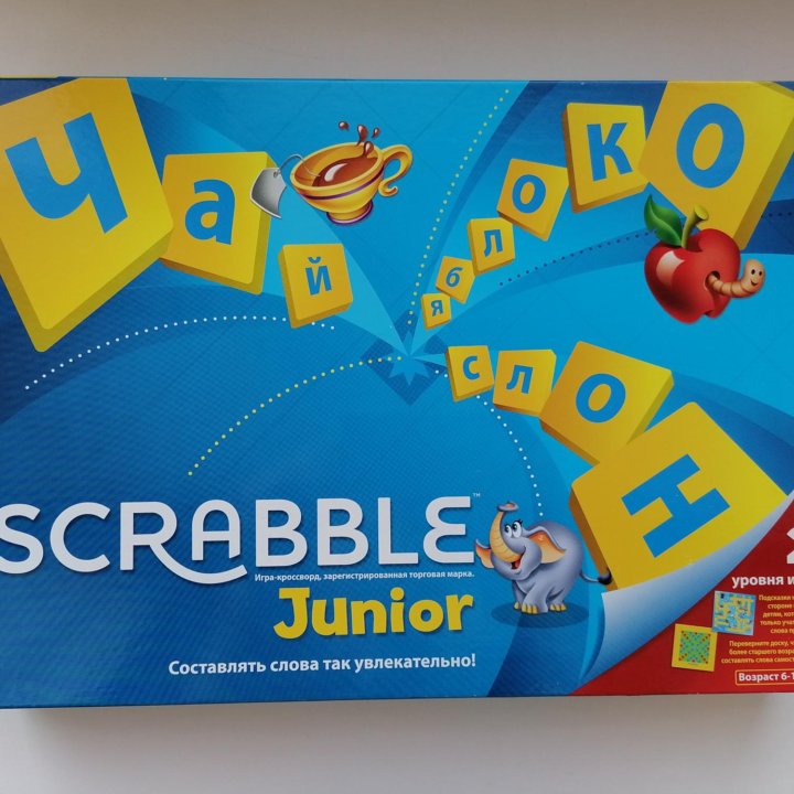 Настольная игра Scrabble junior