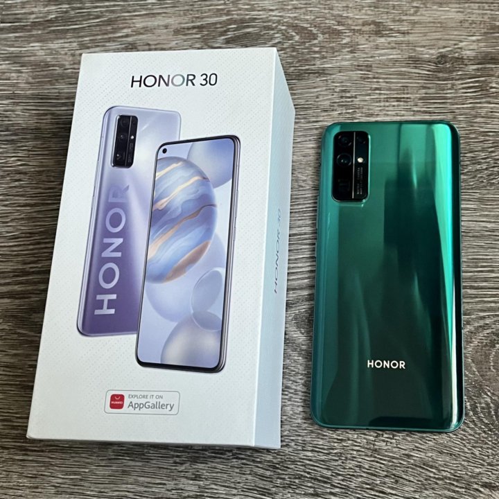 Honor 30, 8/128GB, Green(Ростест)