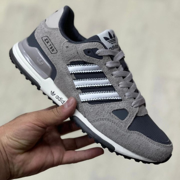 Кроссовки adidas zx 750 серые