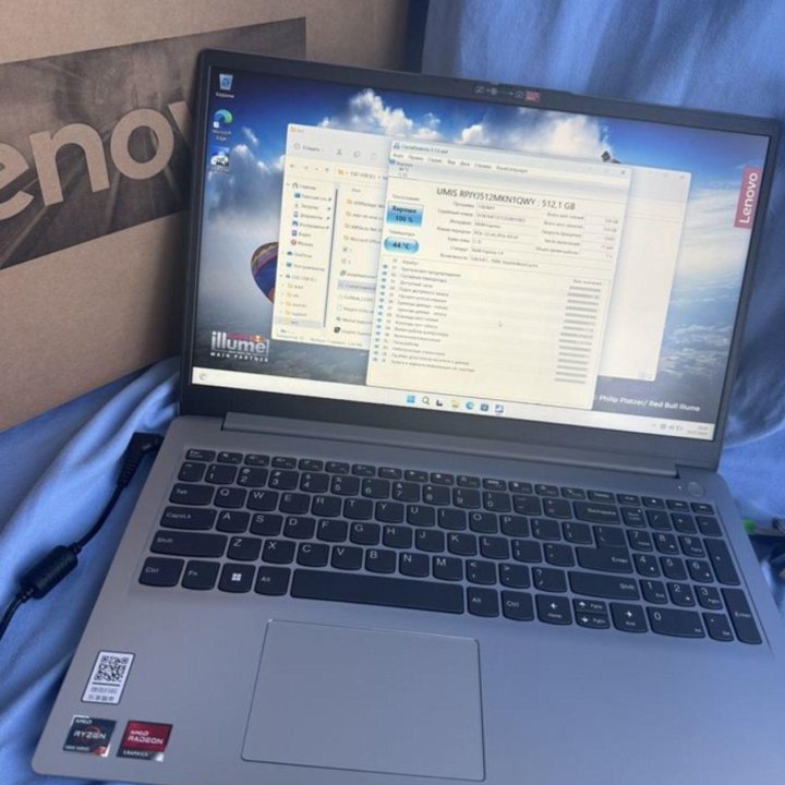 Lenovo ideapad 15 ALC7 новый ryzen 7 5700u/512gb