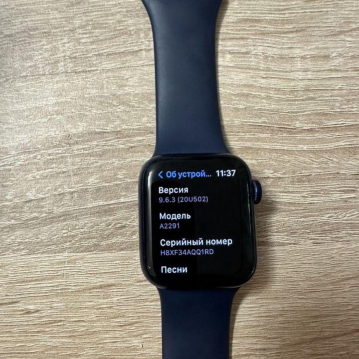 Apple watch 6 40mm 100% емкость аккума