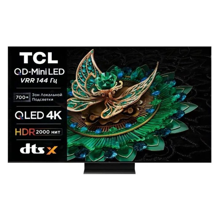 Телевизор TCL 55C765 Премиум QD-Mini LED 4K