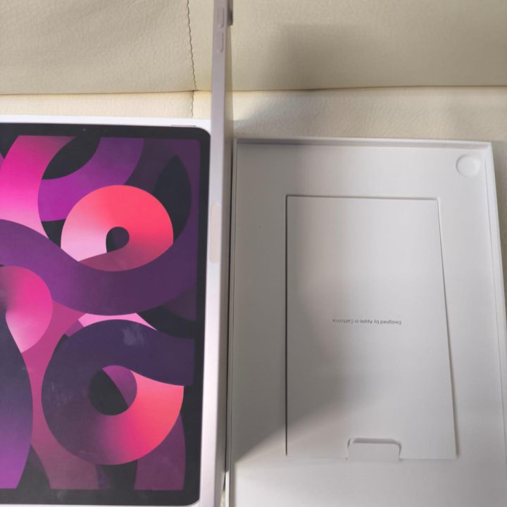 iPad air 5 64gb wifi, pink, коробка и чек