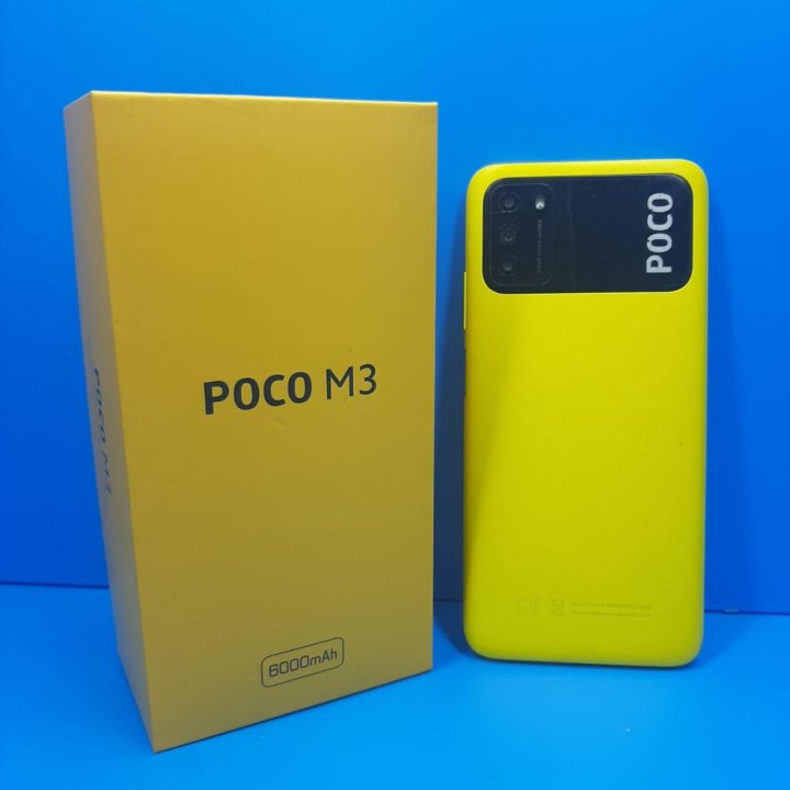 Смартфон POCO M3 4/64gb