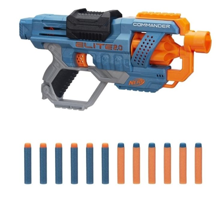 Бластер Nerf Elite 2.0 Commander RD-6