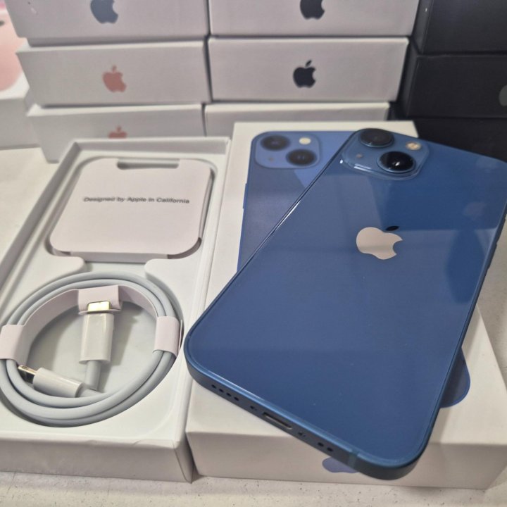 iPhone 13 mini 128Gb в идеале (магазин, чек)