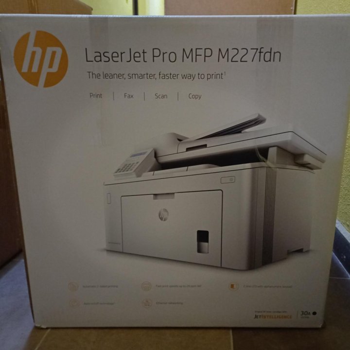 Мфу лазерное HP LaserJet Pro MFP M227fdn