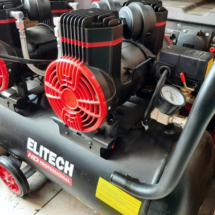 Компрессор поршневой Elitech ACF 500-50S, 50 л