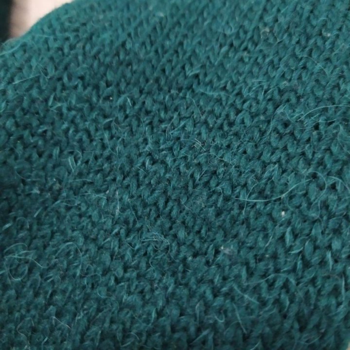 Кардиган с баской Zara knit шерсть вязанный