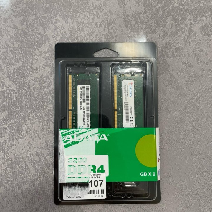 Оперативная память ddr4 6gb (4gb и 2gb)