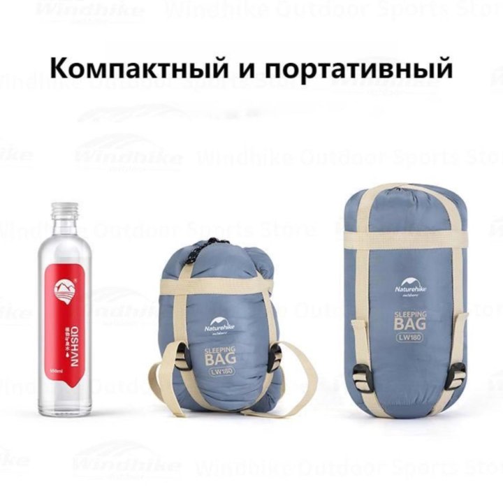 Ультралёгкий спальный мешок Naturehike LW180