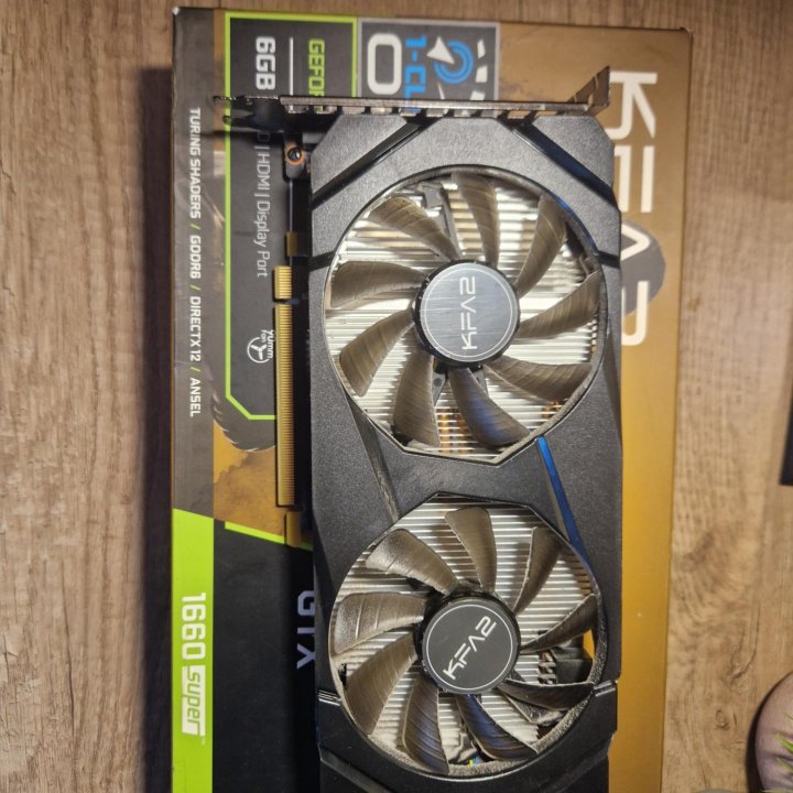 Видеокарта KFA2 GTX 1660 SUPER