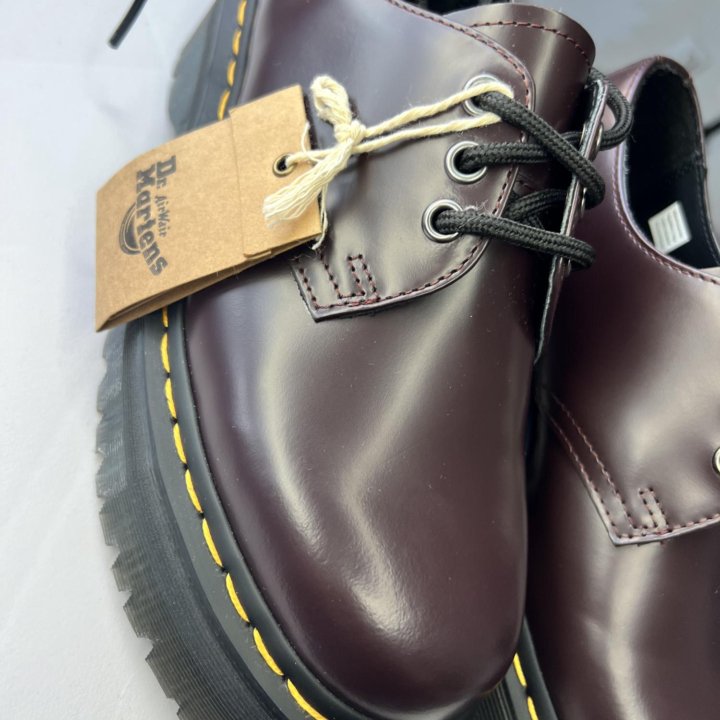 Dr martens 1461 quad burgundy