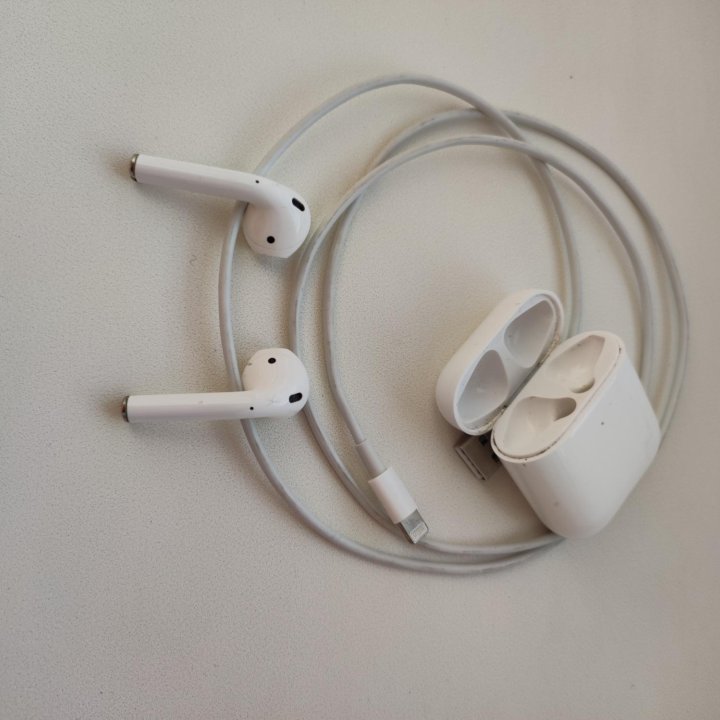 Беспроводные наушники apple airpods