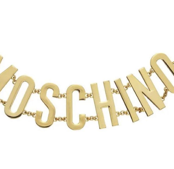 Чокер колье Moschino