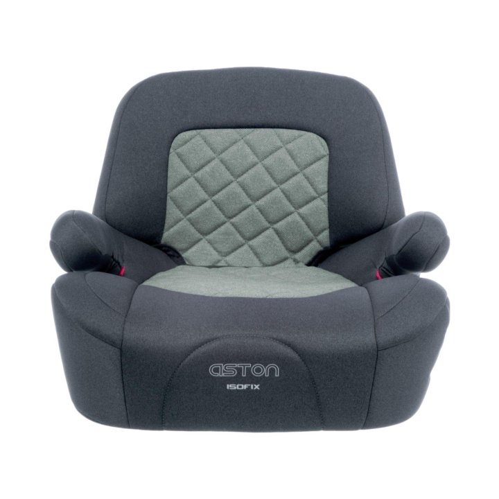 Автокресло-бустер на isofix(22-36 кг), серое