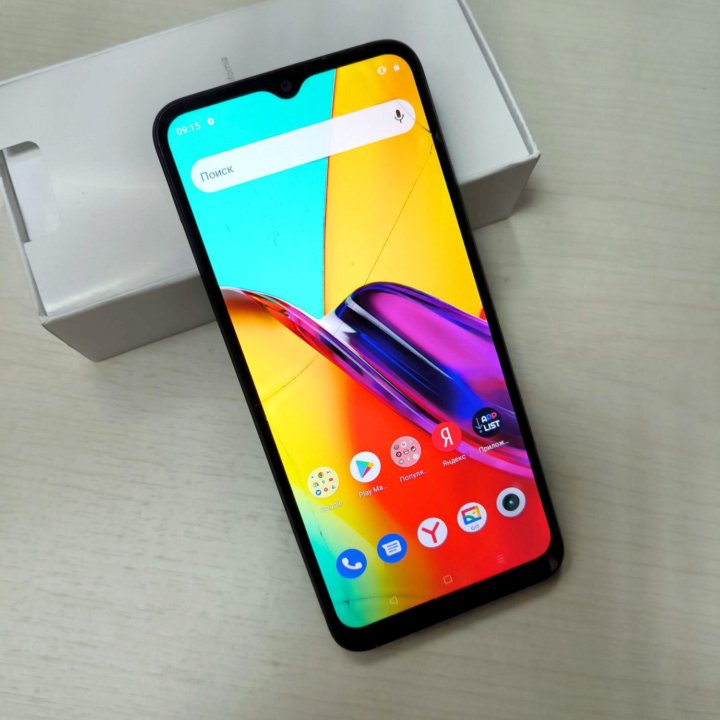 Realme C30 Black реалми