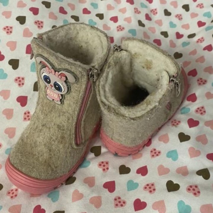 Валенки для девочки
