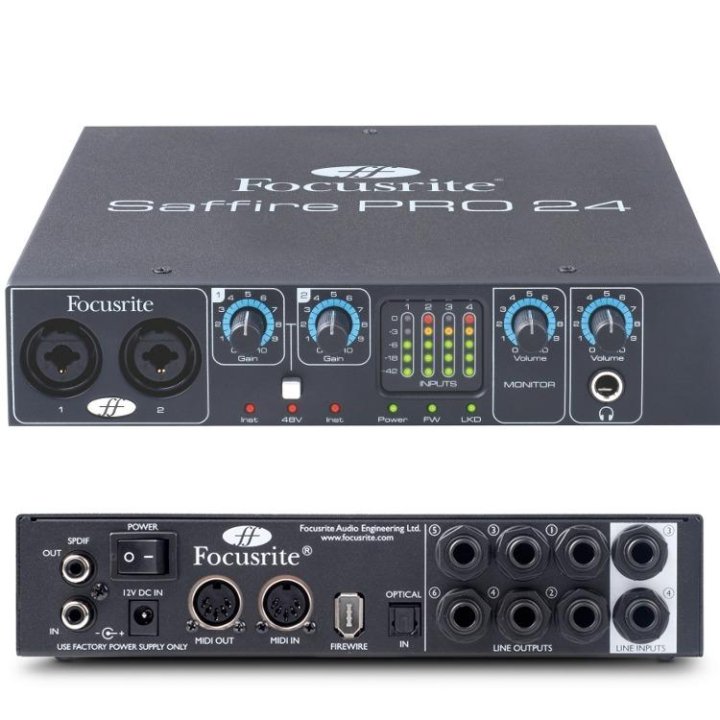 Звуковая карта Focusrite saffire pro 24