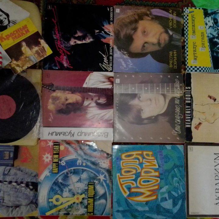 Грампластинки виниловые СССР