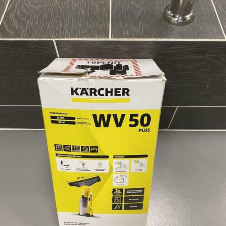 Karcher wv 50 plus. Стеклоочиститель