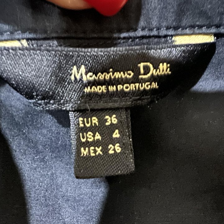 Massimo Dutti новая рубашка оверсайз