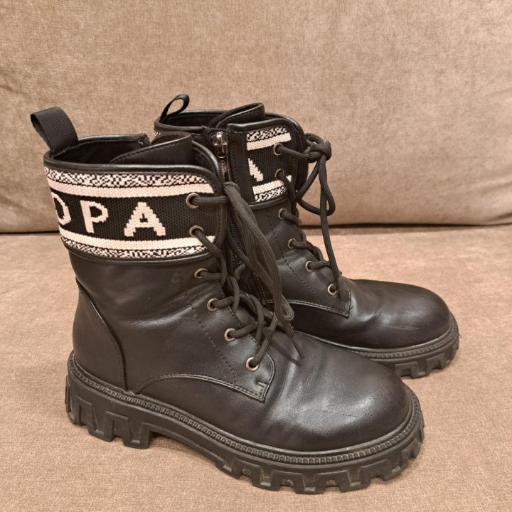 Демисезонные ботинки для девочки 37-38 размер