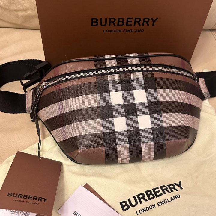 Сумка burberry мужская новая